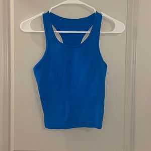 Lululemon Blue Racerback Tank - Race Length
